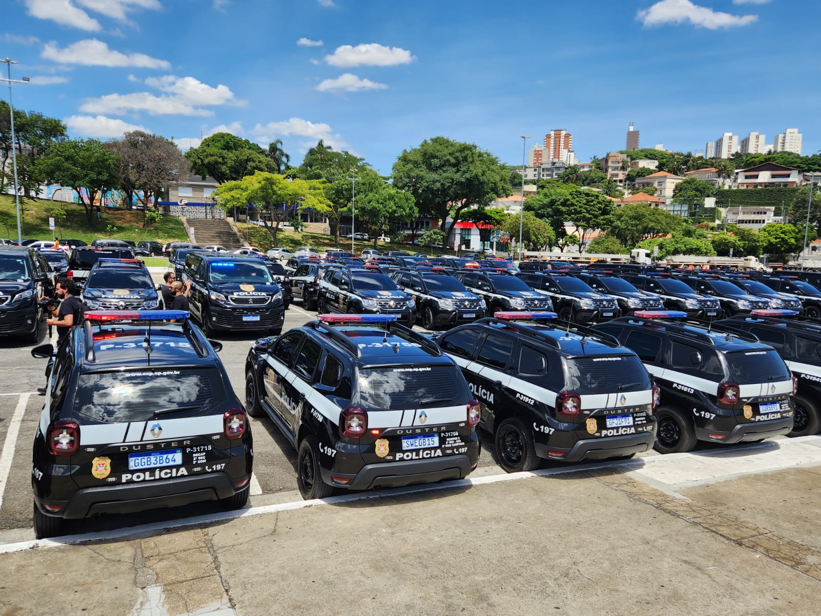 Governo do Estado de São Paulo entrega 324 viaturas para a Polícia Civil