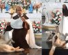 Devoto? Cãozinho amistoso participa de missa e ainda brinca com batina de padre - Jornal da Franca