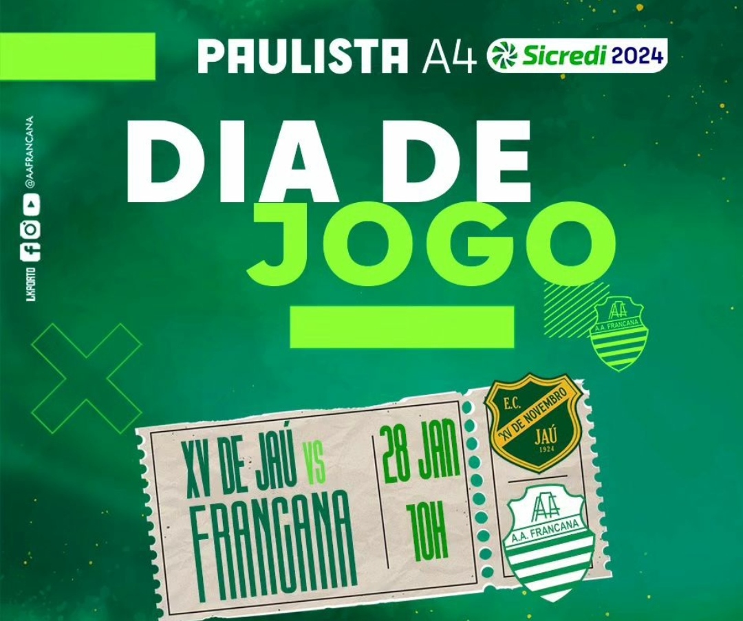 Francana estreia hoje no Paulista; craque Zé Mauro dá recado à torcida. Veja vídeo!