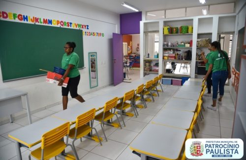 Educação realiza manutenção para volta às aulas no dia 15, em Patrocínio Paulista - Jornal da Franca