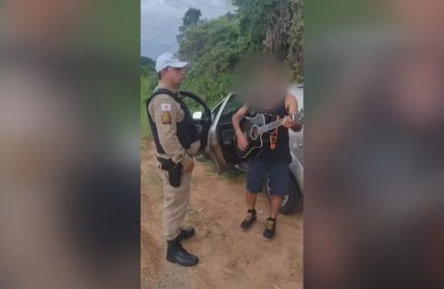 “Seu guarda, não sou vagabundo”: homem canta para policial ao ser preso em Passos - Jornal da Franca