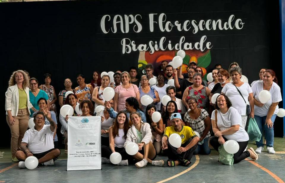 “Janeiro Branco” termina com interação entre os usuários do CAPS Florescer