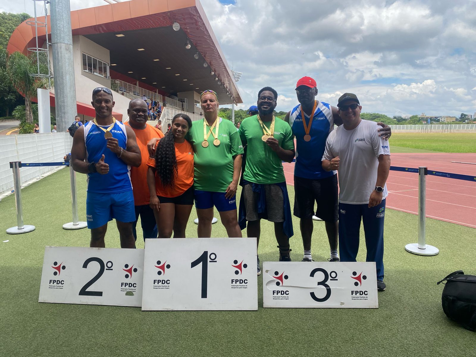 Atletas paralímpicos de Franca conquistam medalha de ouro em Campeonato Paulista