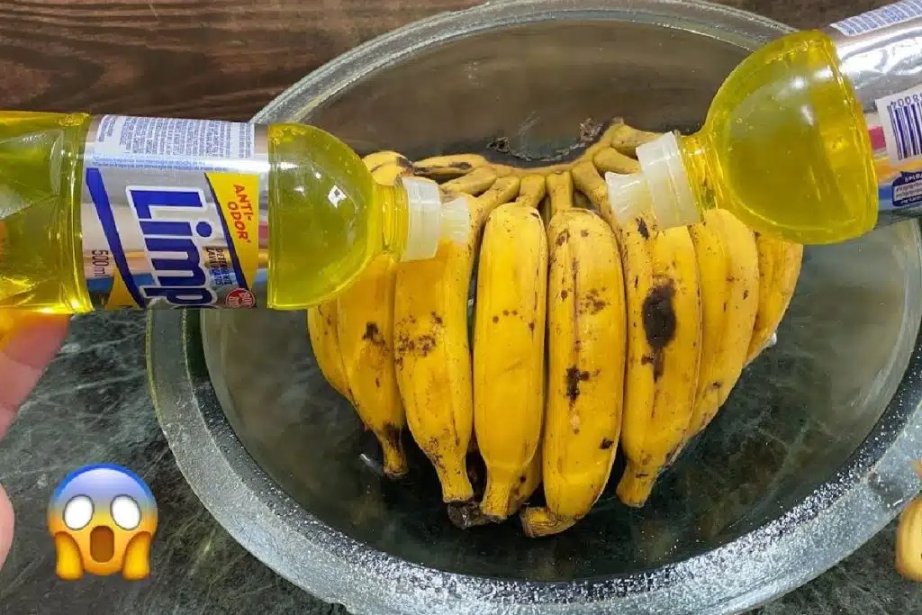 Sabia que dá para fazer detergente caseiro com a casca da banana? Veja como preparar