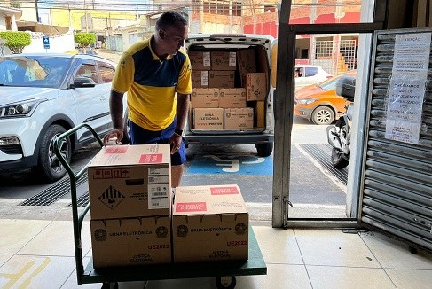 Tribunal anuncia distribuição de novas urnas visando eleições de prefeito e vereador