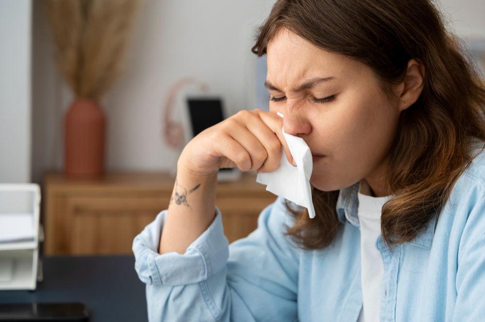 Coceira, irritações na pele e congestão nasal podem ser indicativos de alergias