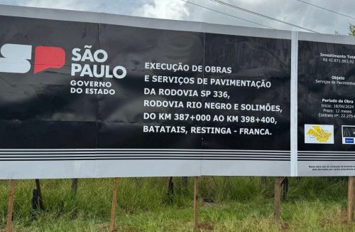 Tarcísio anuncia nesta tarde início da pavimentação da Rodovia Rionegro e Solimões - Jornal da Franca