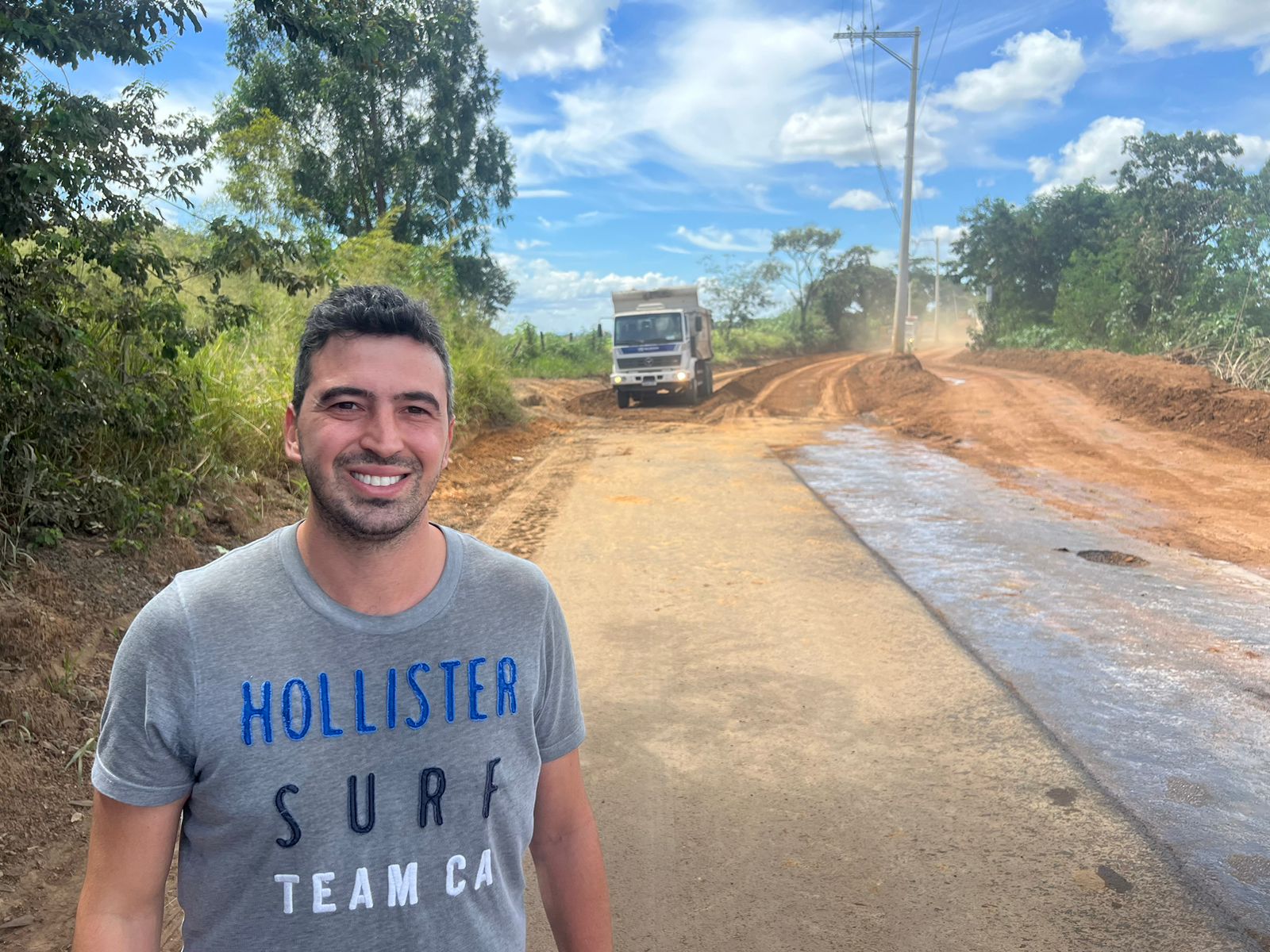 Obras de pavimentação da Sidney Romeu são retomadas a todo vapor; restam 400 metros