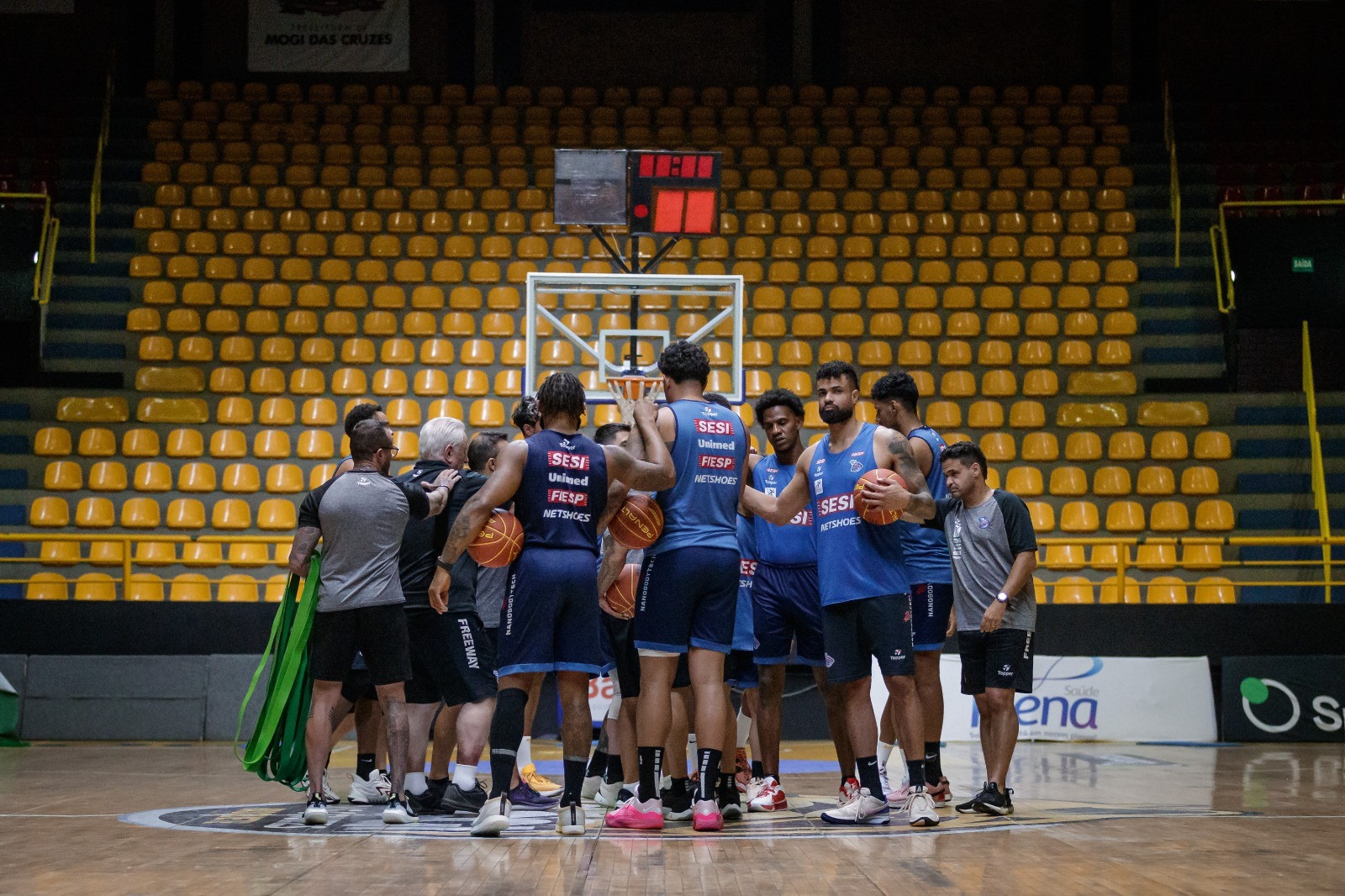 Sesi Franca se prepara para clássico contra o Paulistano pelas quartas do NBB