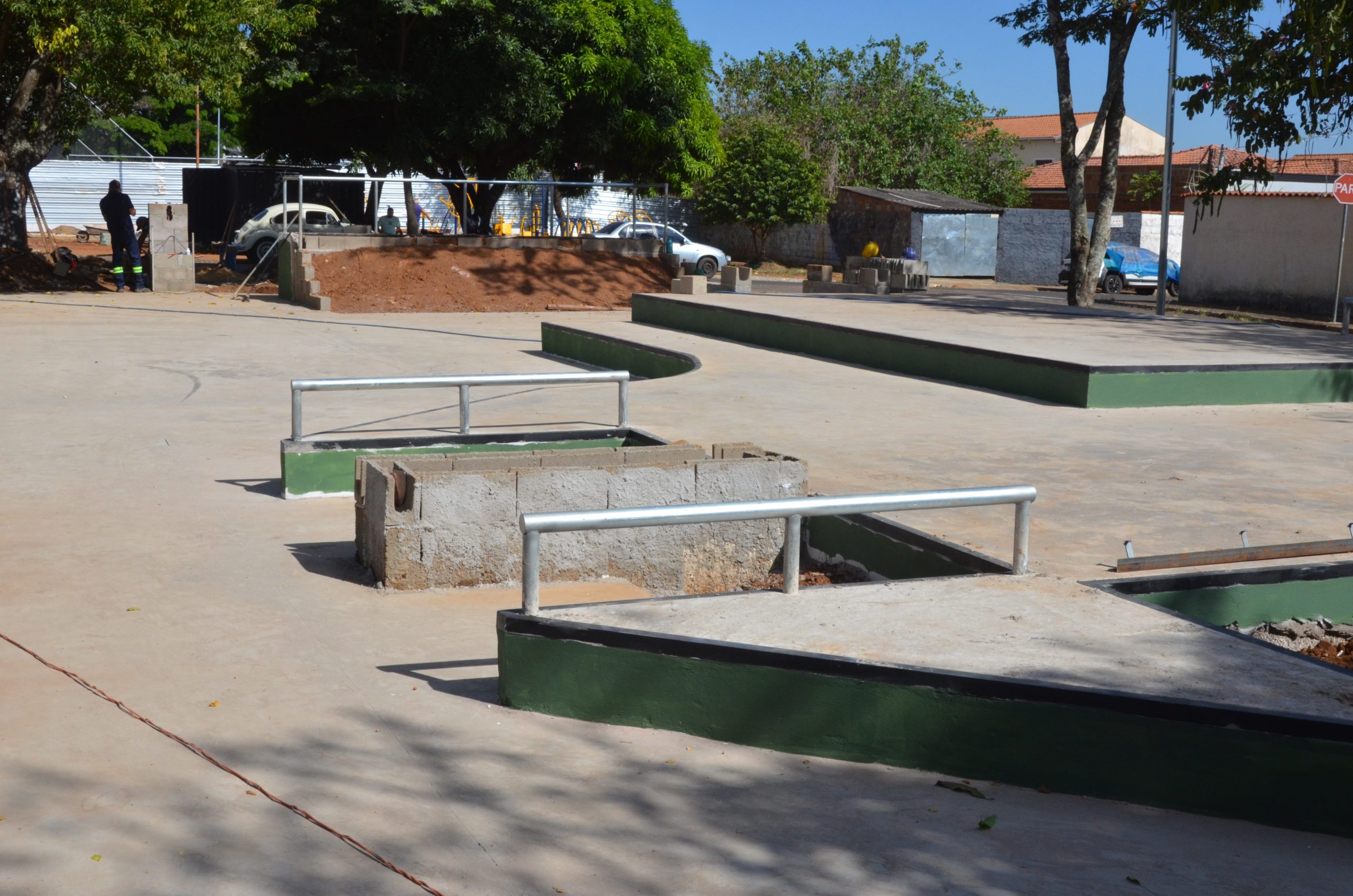 Parque Progresso terá novas quadras de basquete, areia e pista de skate