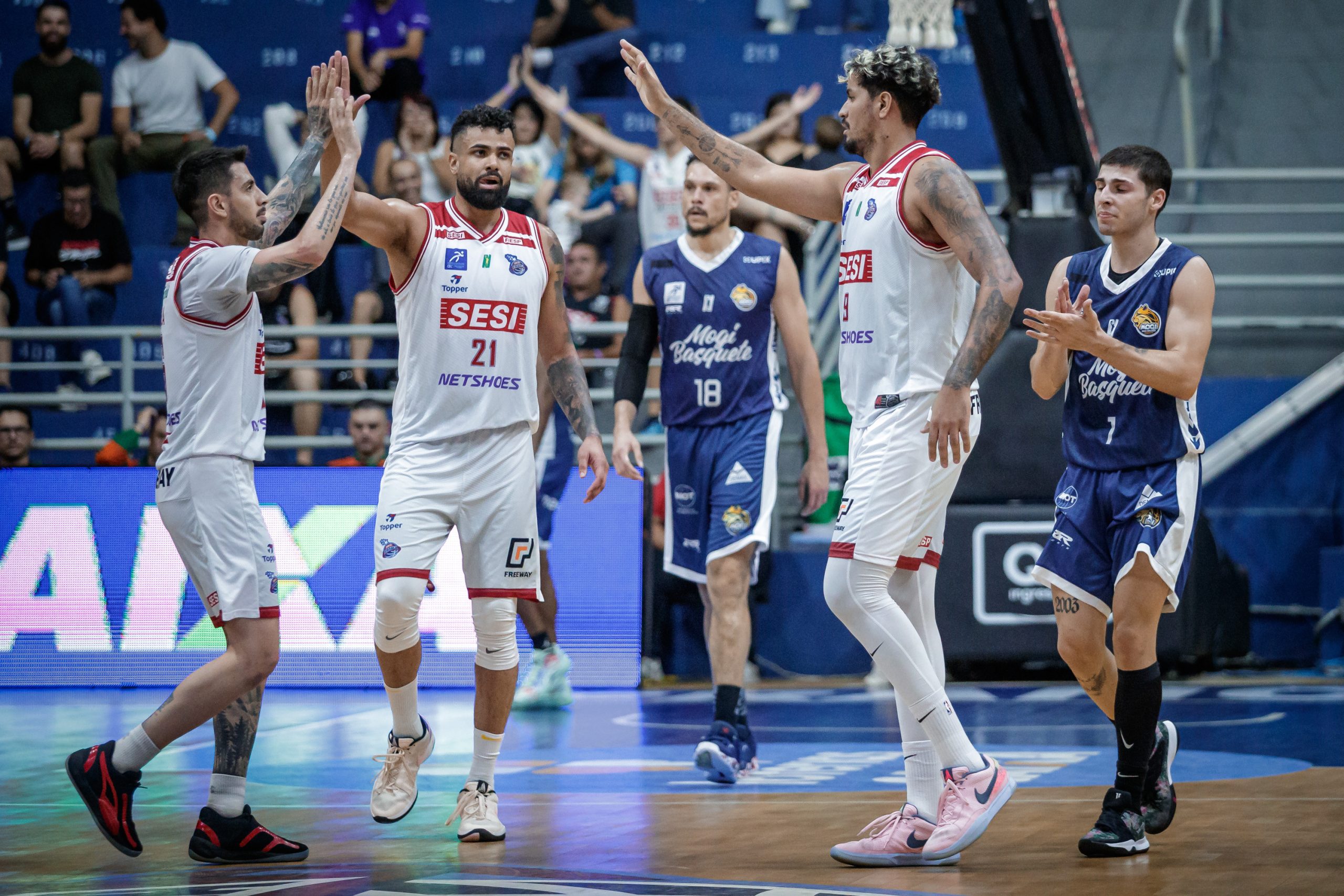 Sesi Franca estreia nesta quinta, em Mogi, nos playoffs do Novo Basquete Brasil