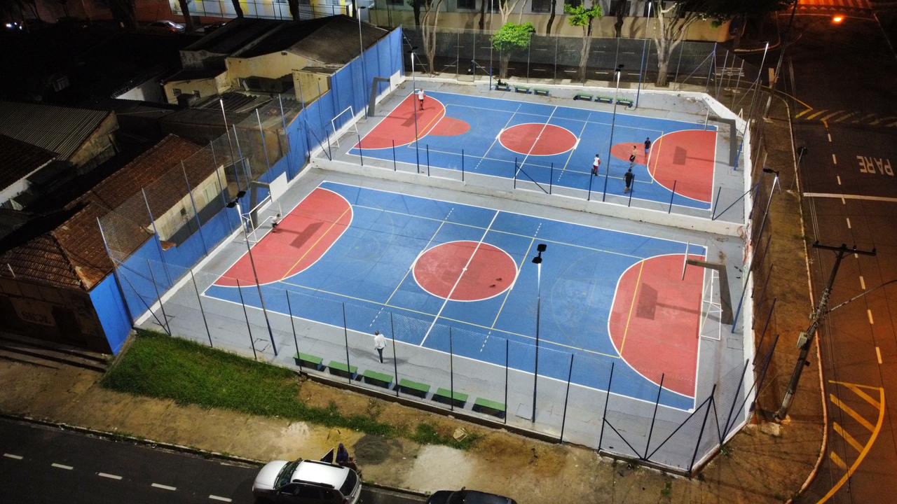 Jornal da Franca – Après la revitalisation, les terrains de sport de Vila Europa seront remis à la population