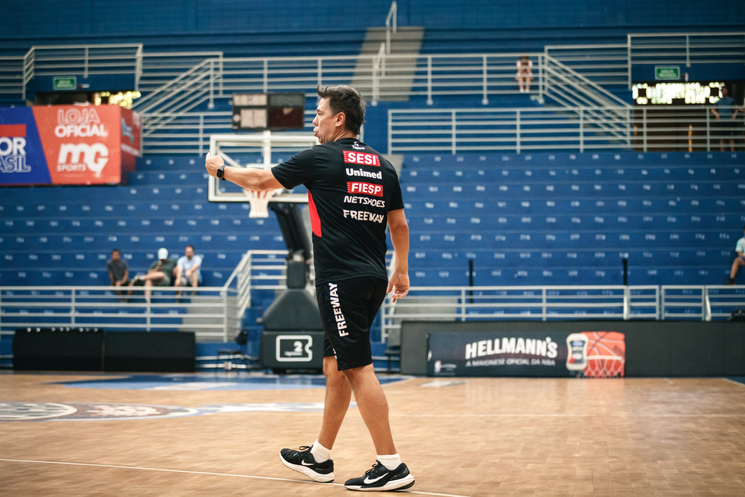 Sesi Franca treina firme para encarar o Minas Tênis nas semifinais do NBB
