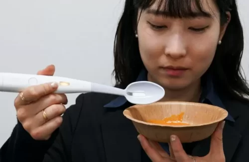 Colher elétrica japonesa promete ‘temperar’ a comida sem adicionar sal - Jornal da Franca