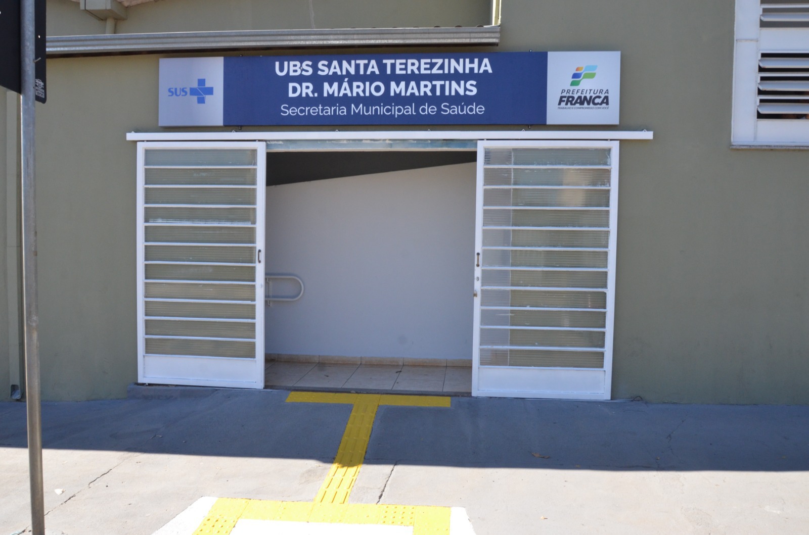 Reforma garante mais comodidade para os pacientes da UBS Santa Terezinha em Franca