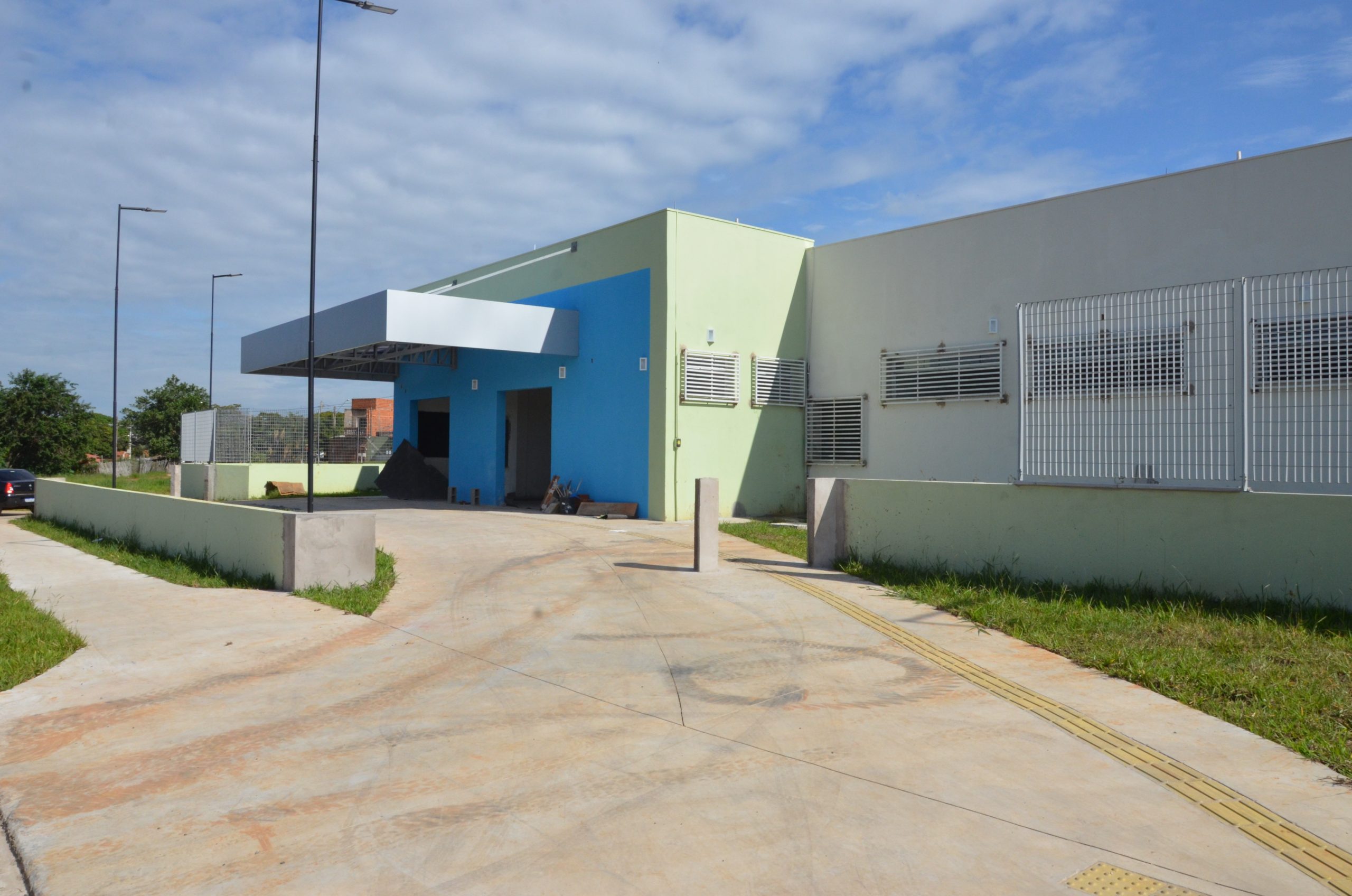 Falta pouco para terminar as obras da nova UBS do bairro São Domingos, em Franca