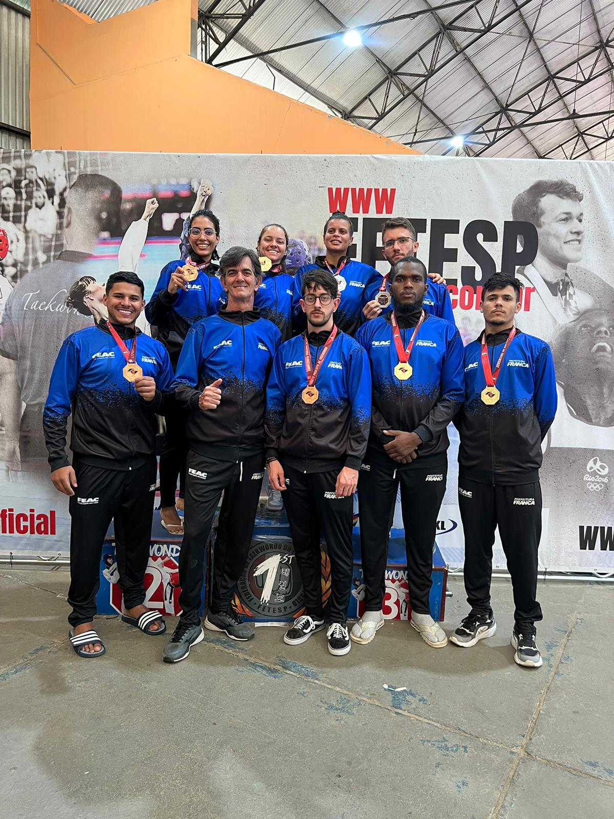 Equipe de Taekwondo de Franca avança com 7 atletas para o Campeonato Brasileiro
