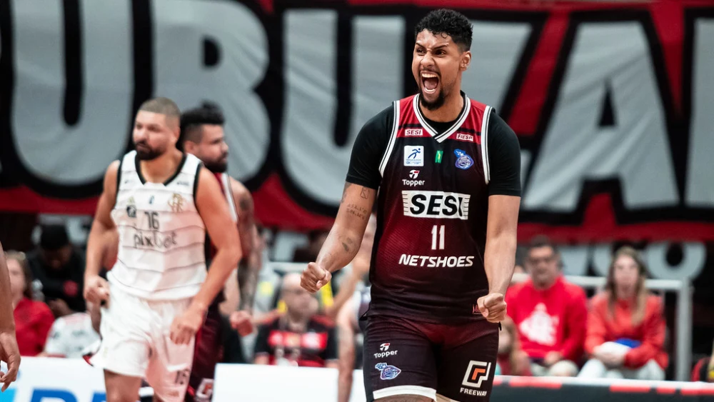 Sesi Franca mostra força e vence o Flamengo em pleno Maracanãzinho pela NBB
