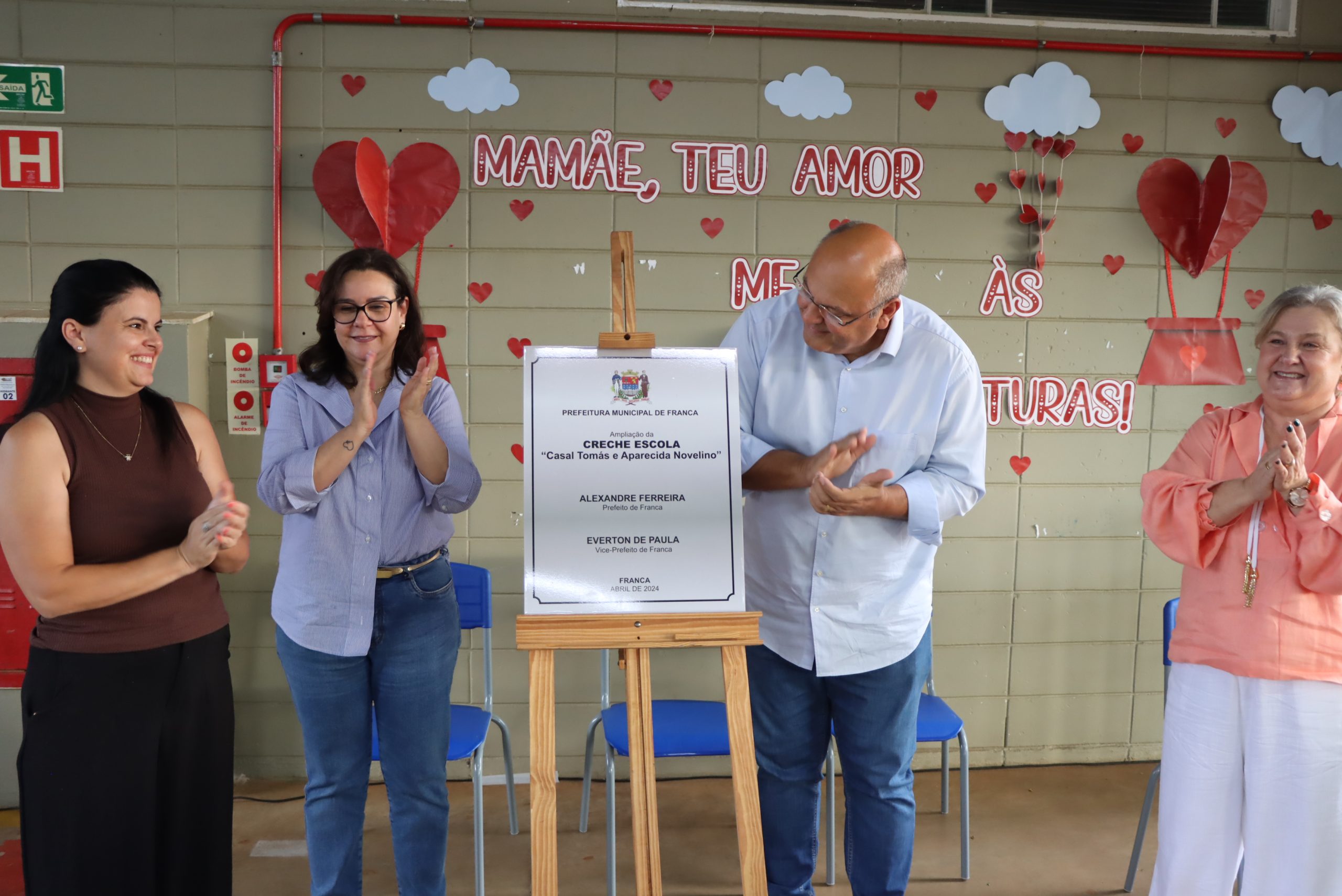 Prefeitura de Franca entrega ampliação da Creche ‘Casal Tomás e Aparecida Novelino’