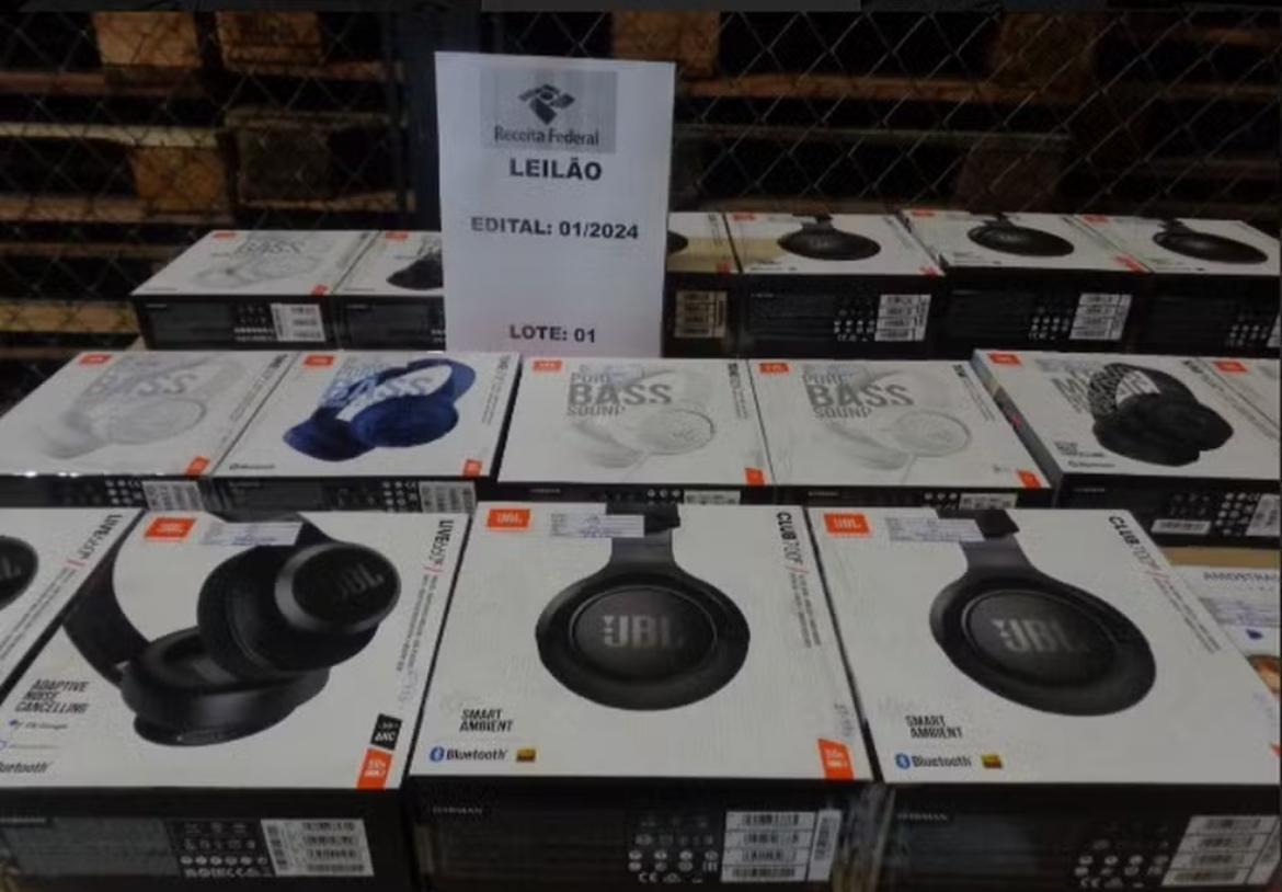 Leilão da Receita tem iPhones, notebooks, vinhos e veículos; veja como participar