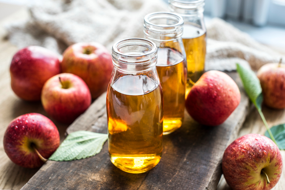 Vinagre natural de maçã: Um benefício para o bom funcionamento do intestino