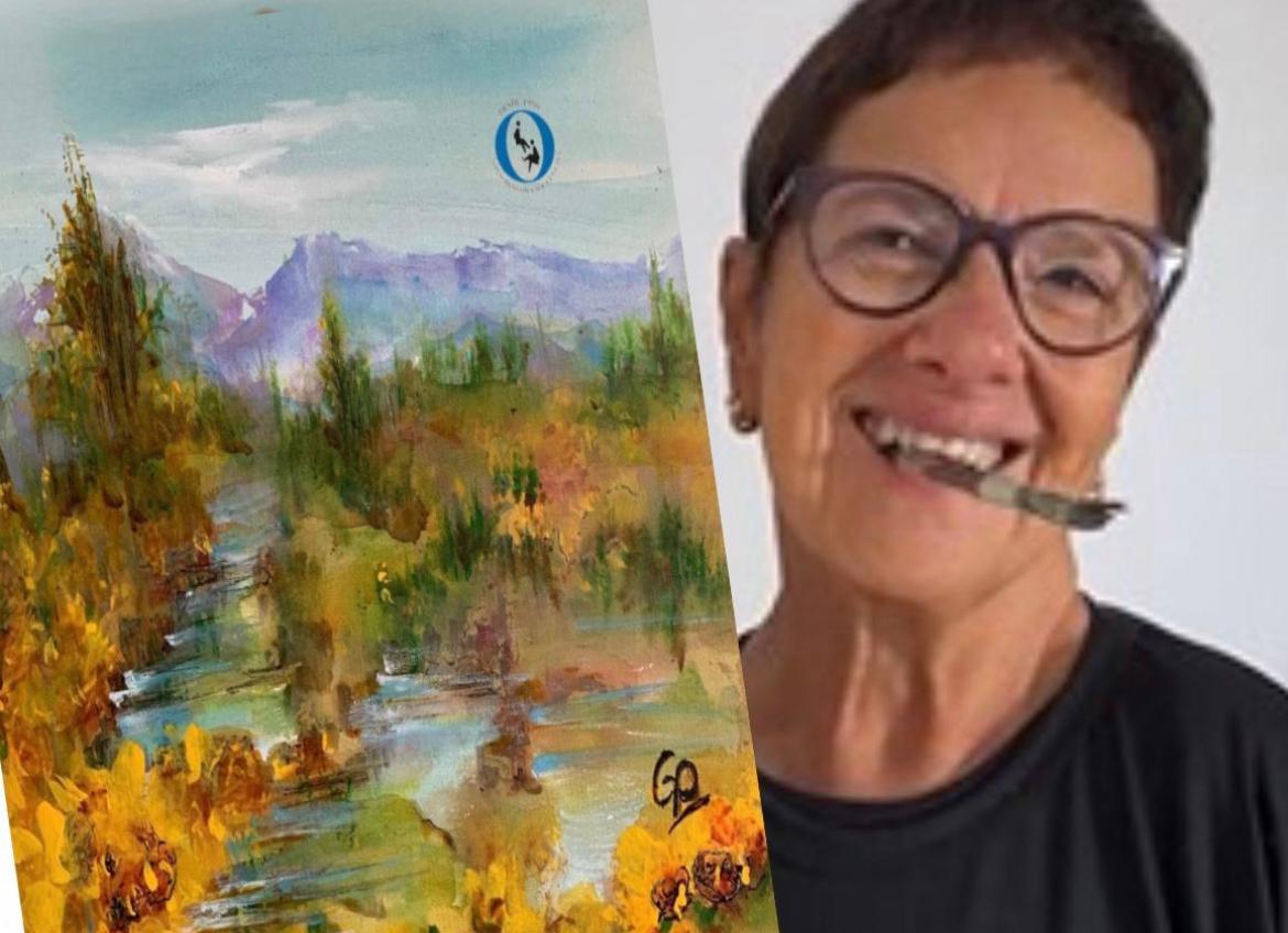 Maria Goret Chagas tem obra exposta em Salão de Arte da cidade do Porto, em Portugal