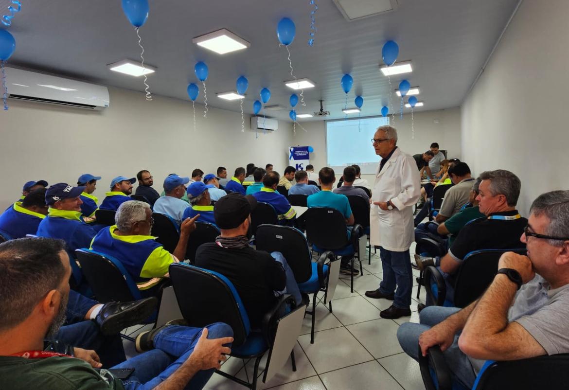 Sabesp Franca promove palestra sobre a prevenção do câncer de próstata