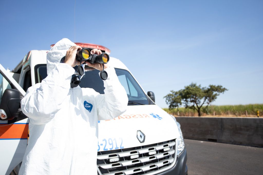 ViaPaulista treina equipes em simulado de acidente com produto perigoso, em Franca