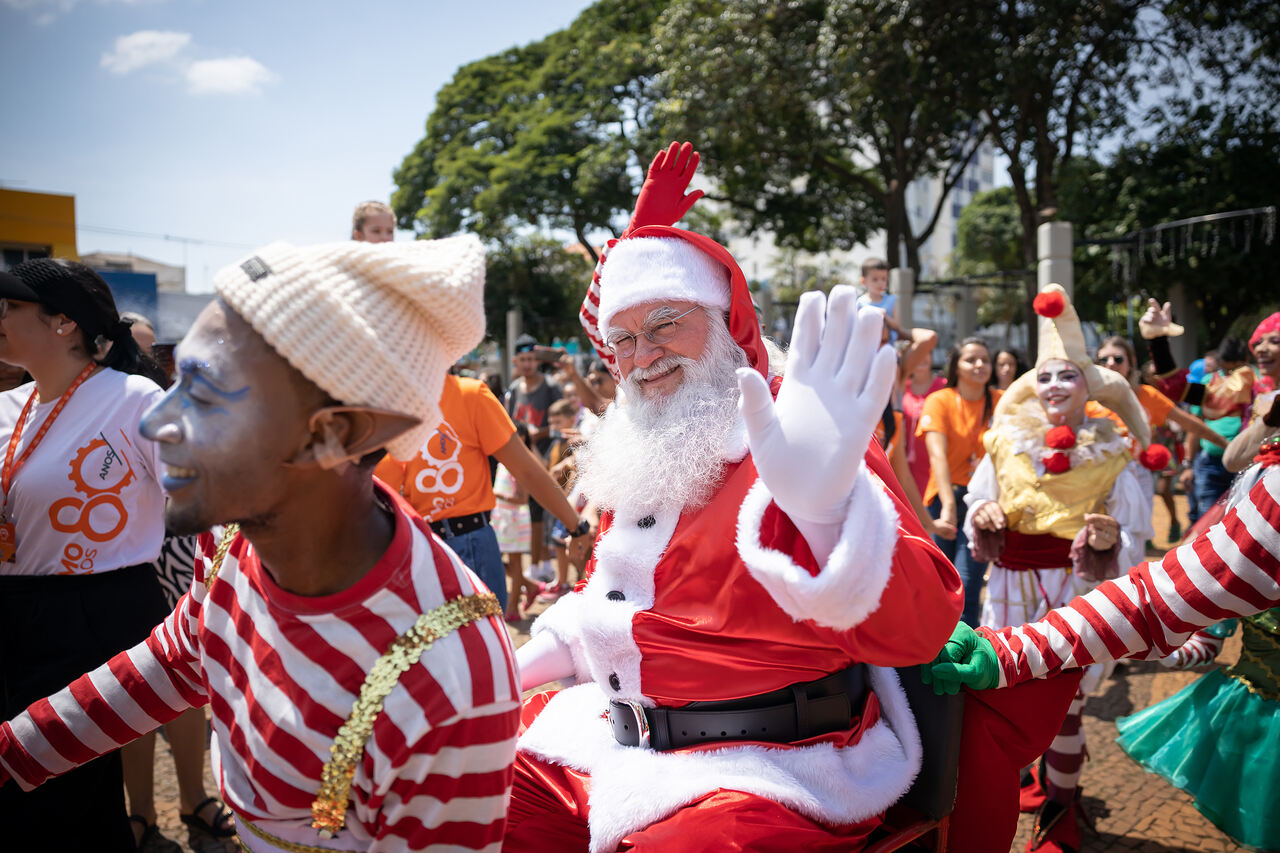 ACIF anuncia chegada do Papai Noel para dia 28, aniversário de 200 anos de Franca