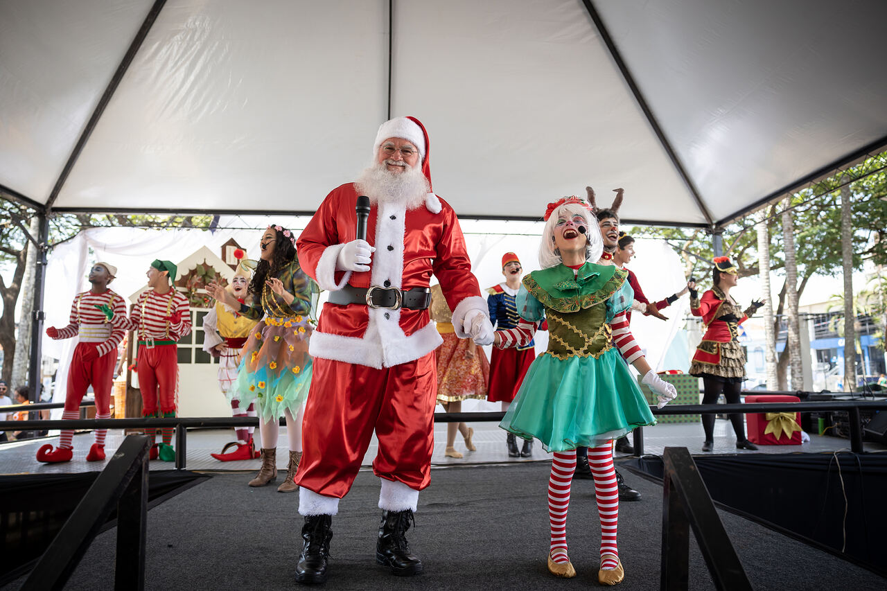 Para anotar na agenda: Papai Noel chega a Franca no feriado desta quinta-feira (28)