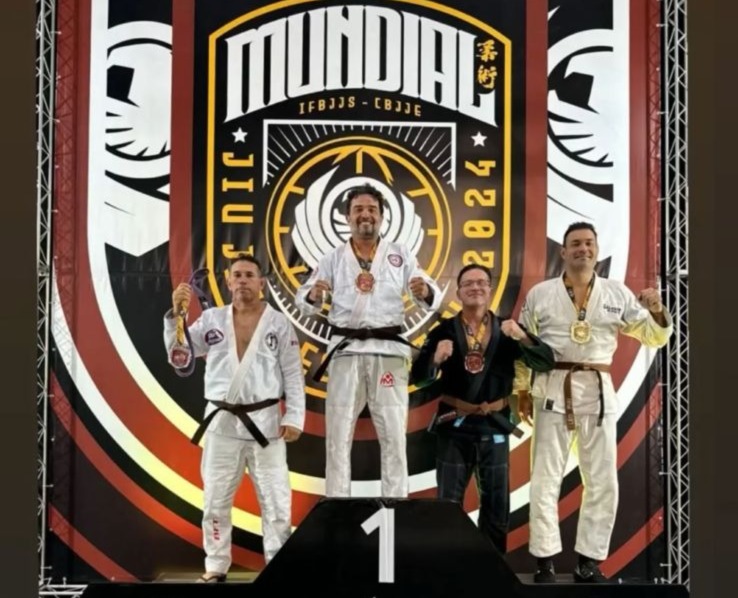 Francano Rodrigo China conquista pódio e medalha de bronze no Mundial de Jiu Jitsu