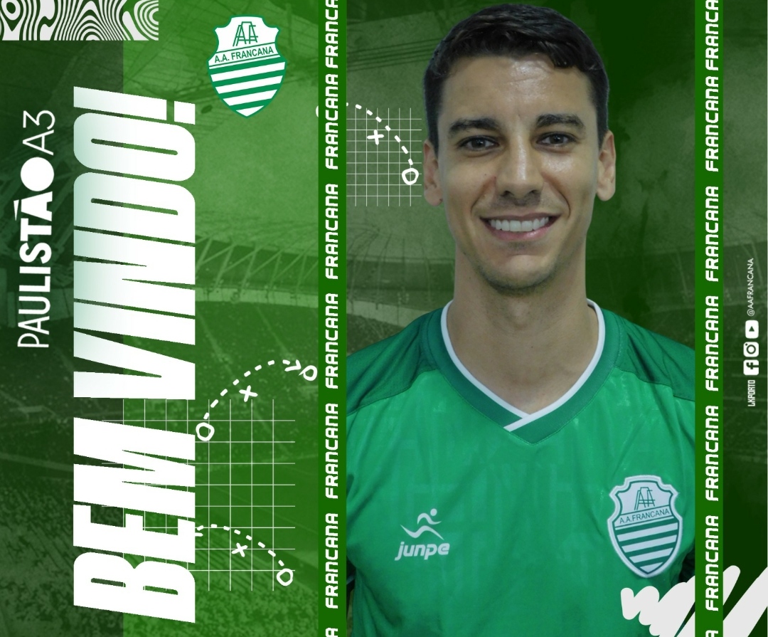Francana reforça elenco para Paulistão Série A-3 e anuncia ex-jogador do Palmeiras 
