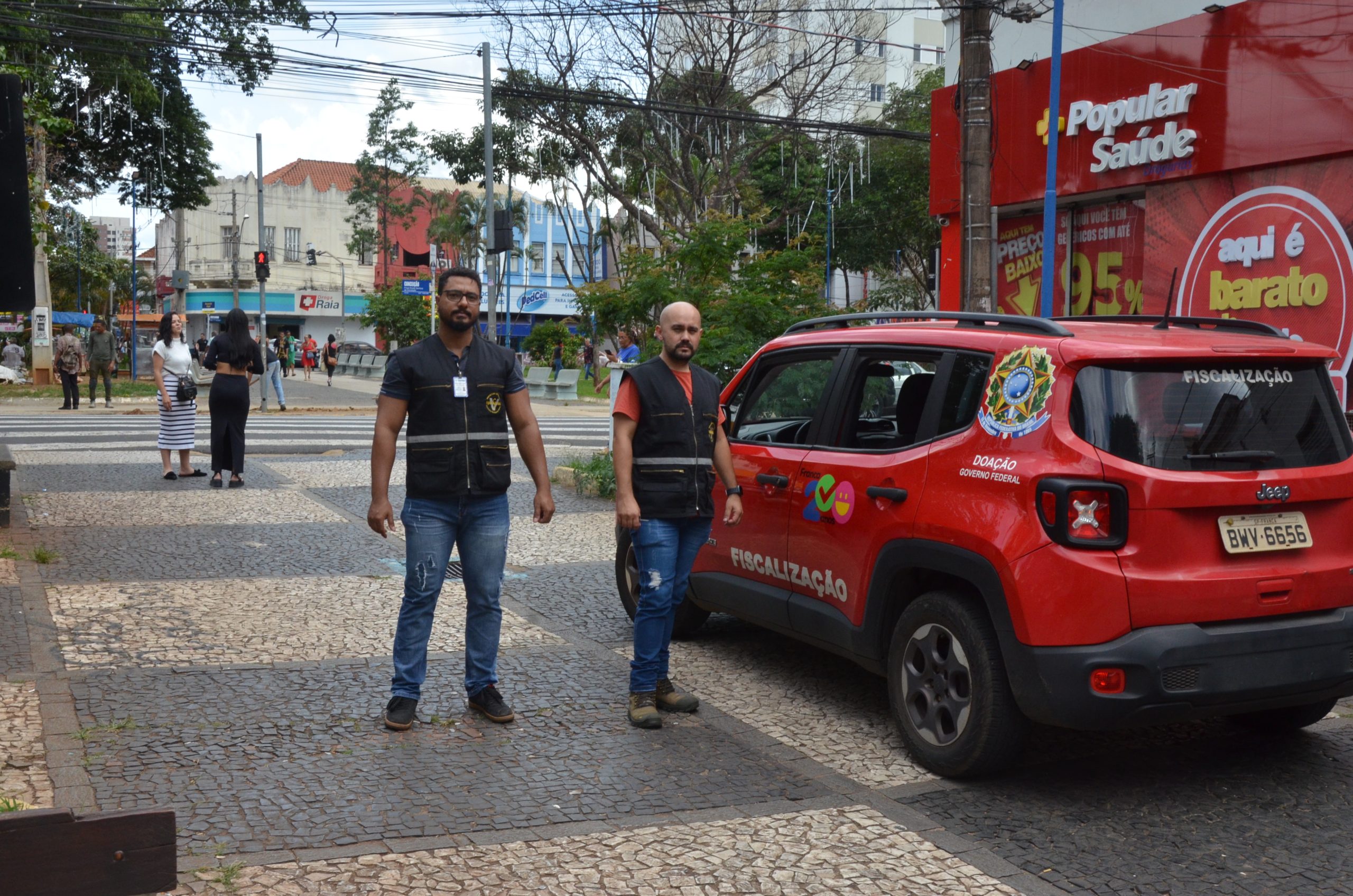 Centro de Franca recebe reforço em fiscalização, segurança e limpeza no fim de ano