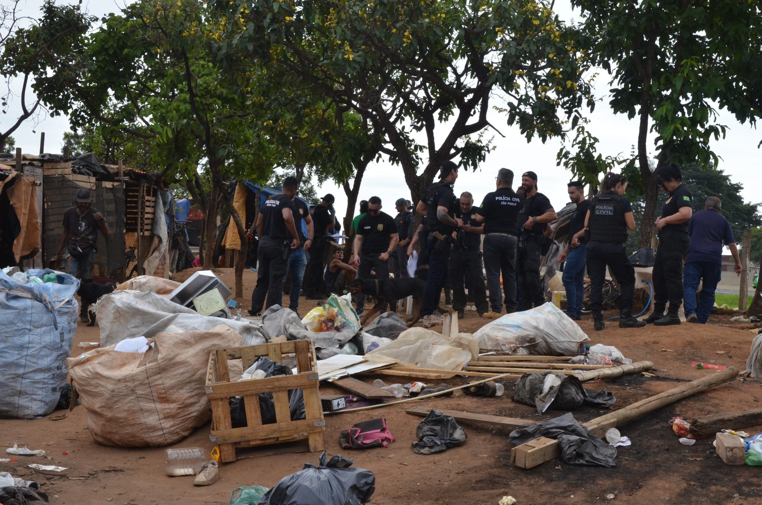 Forças de Segurança realizam operação de resgate e combate ao crime em Franca