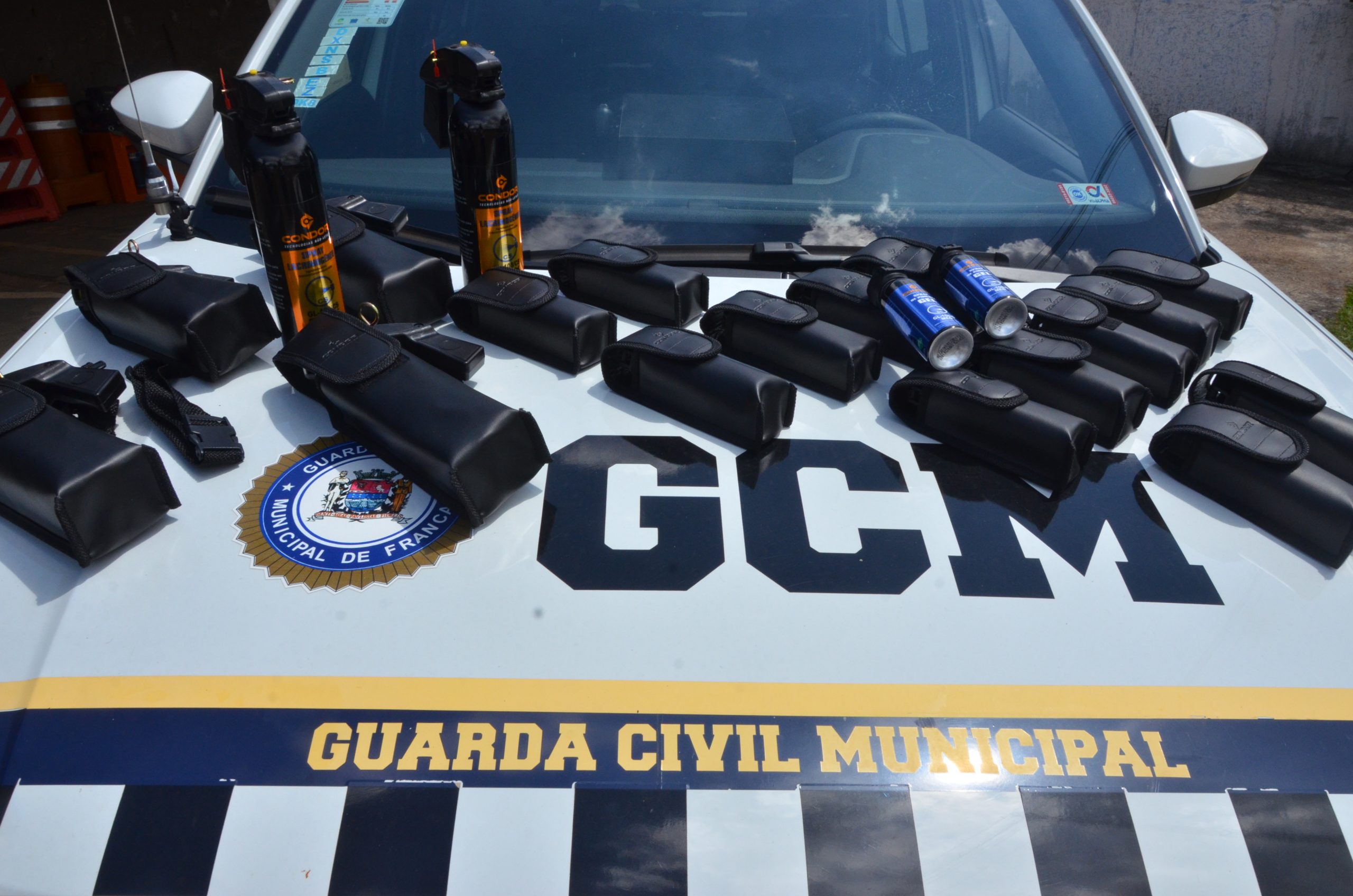Guarda Civil Municipal recebe spray de pimenta para ampliar segurança em Franca