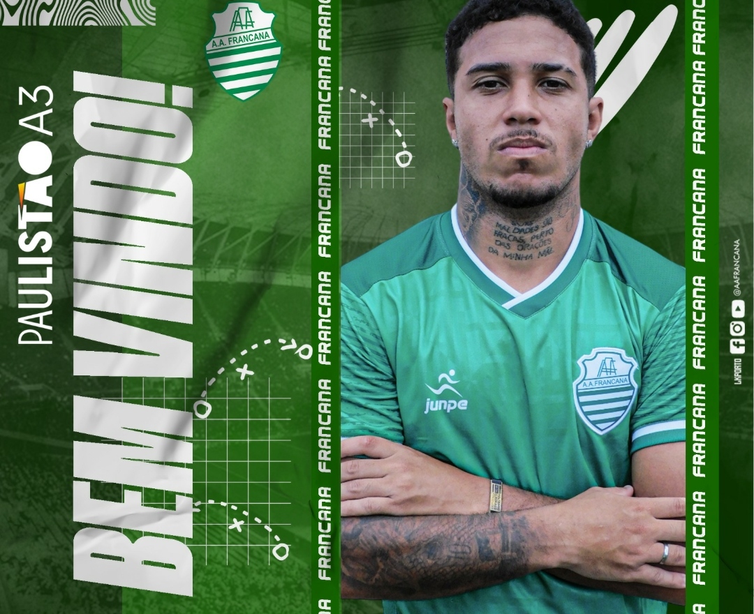 Francana anuncia o retorno do atacante Luisinho para disputa do Campeonato Paulista