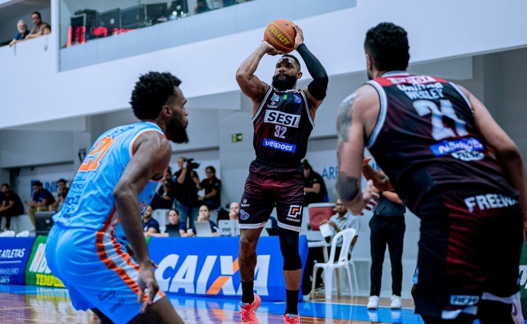 Sesi Franca Basquete vence bem a Unifacisa e assume a terceira colocação no NBB