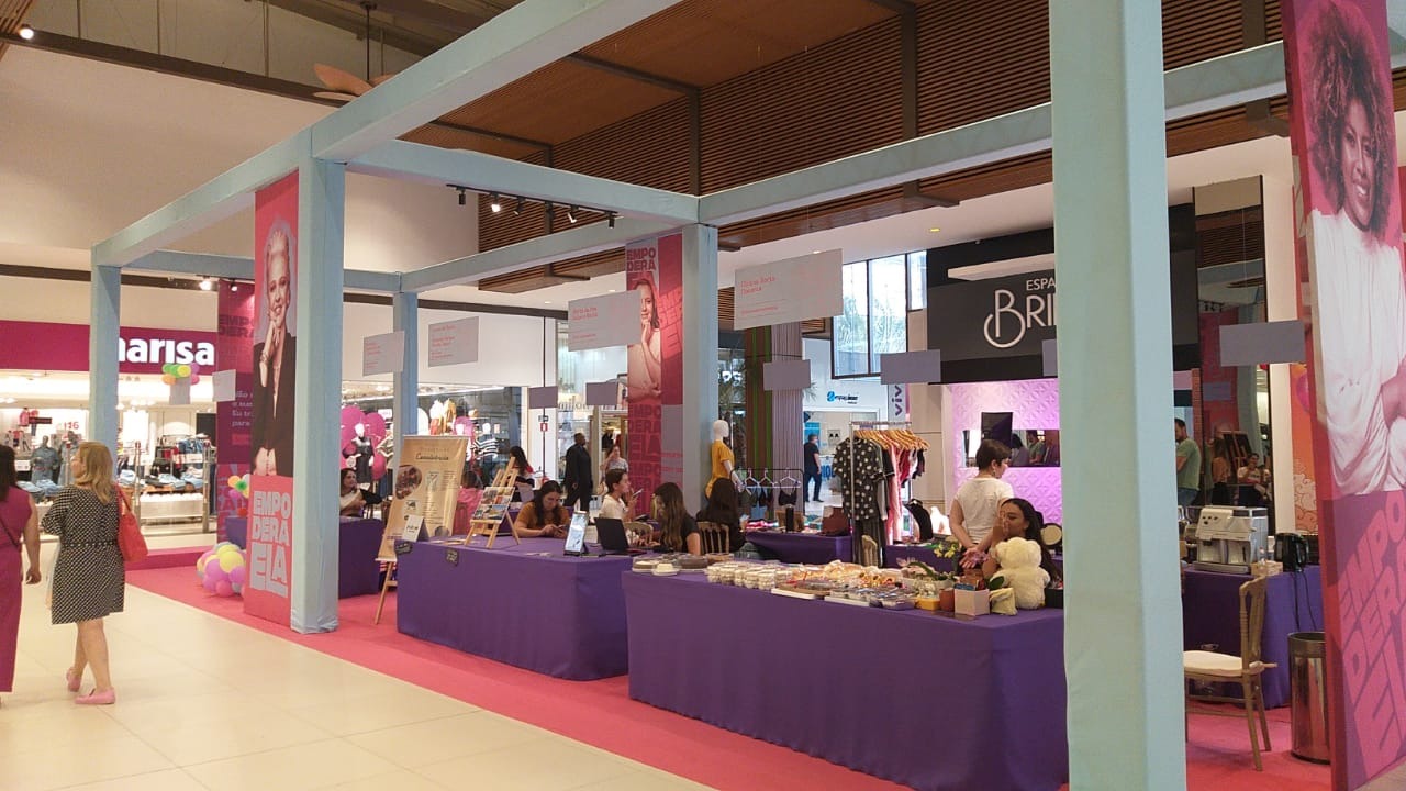 Franca Shopping realiza feira e palestras que fortalecem o empreendedorismo feminino