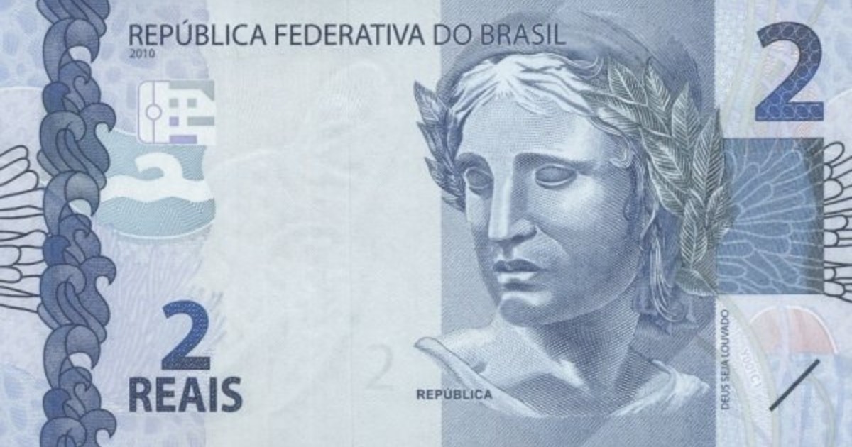 Nota de R$ 2 rara é procurada por colecionadores e pode valer até R$ 3 mil