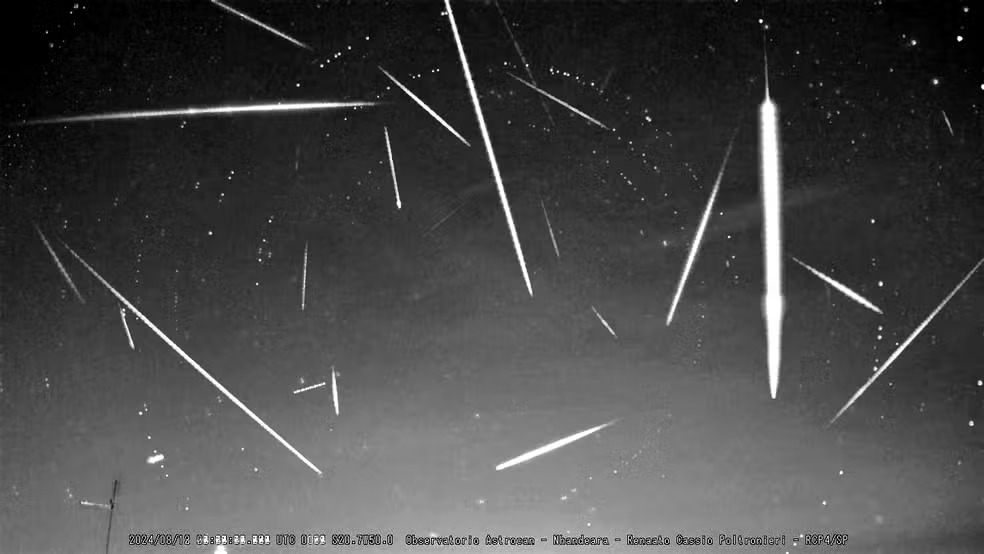 Madrugada de terça (6) tem chuva de estrelas do cometa Halley: 50 meteoros por hora
