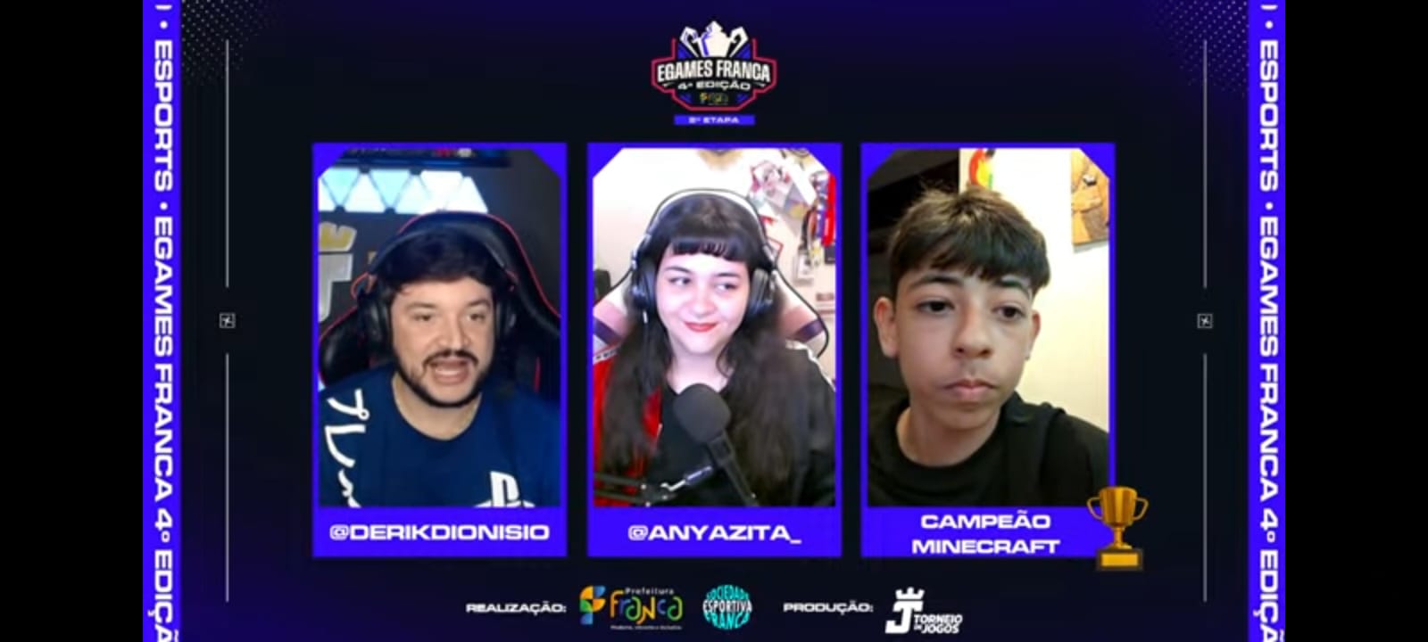 e-Games Franca define finalistas para etapa presencial no Teatro Municipal