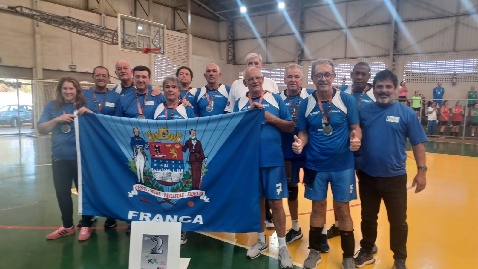 Franca conquista 4º lugar nos Jogos da Melhor Idade em Barretos