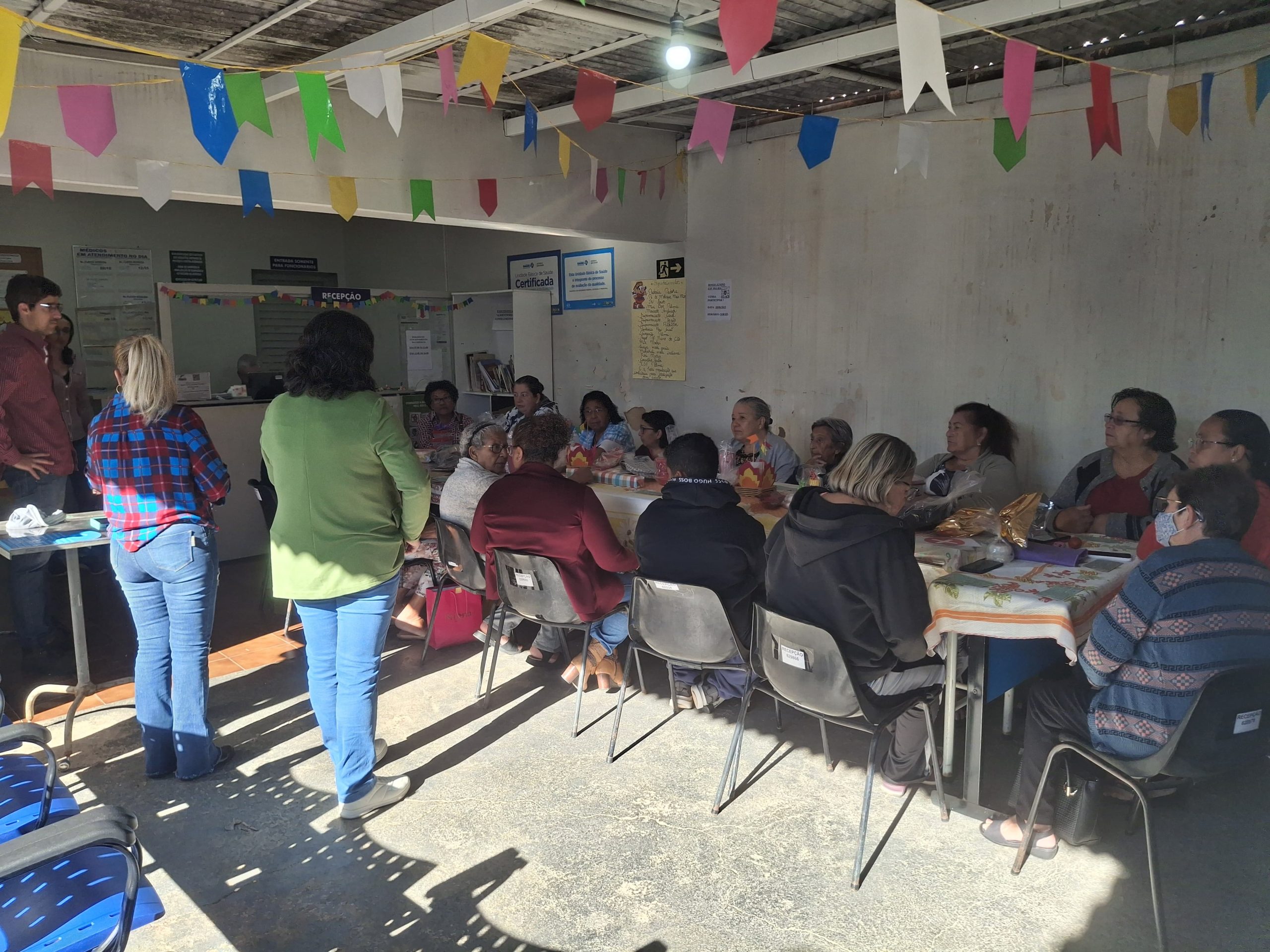 Arraiá da Saúde leva alegria e integração aos pacientes da ESF do Jardim Palma