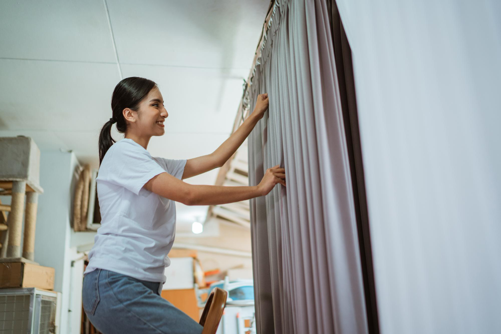 Veja o segredo para manter as cortinas de sua casa limpa por mais tempo