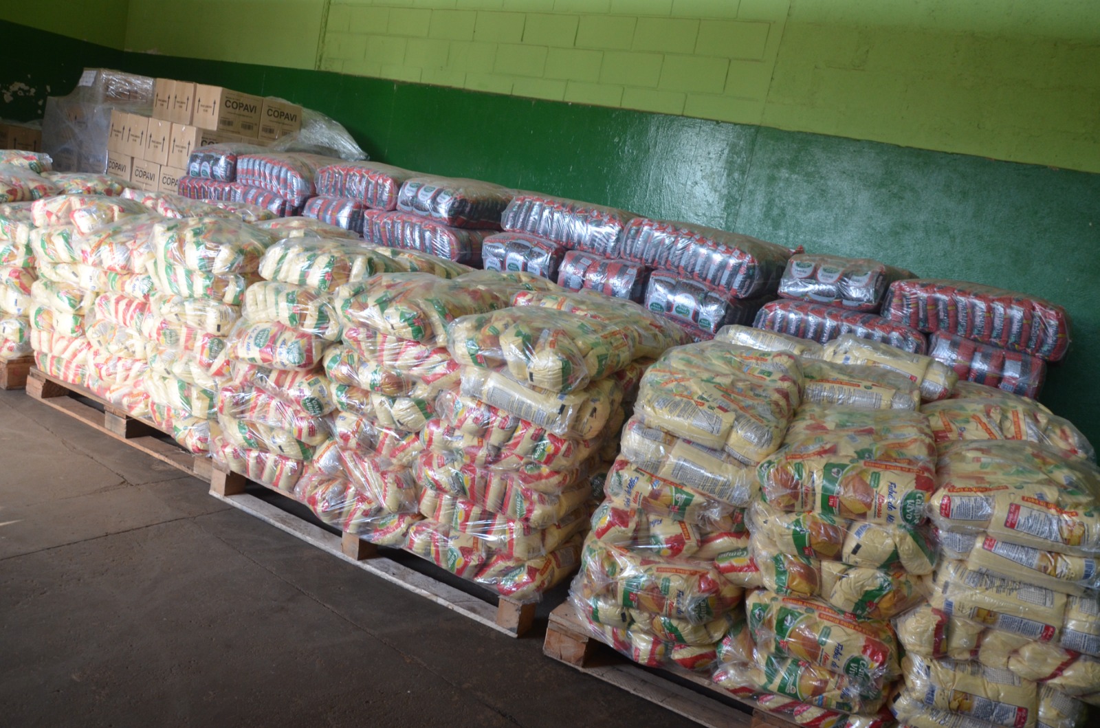 Franca recebe 8,5 toneladas de alimentos e reforça apoio a famílias vulneráveis