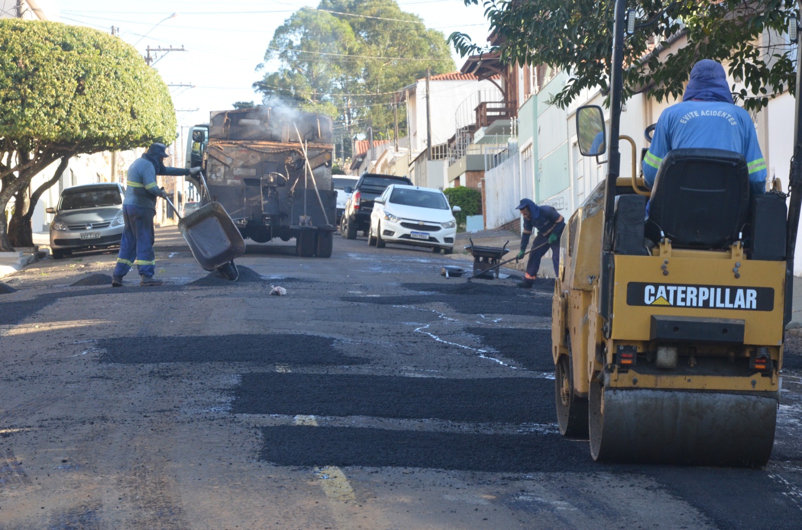 Prefeitura intensifica operação de tapa-buraco em Franca