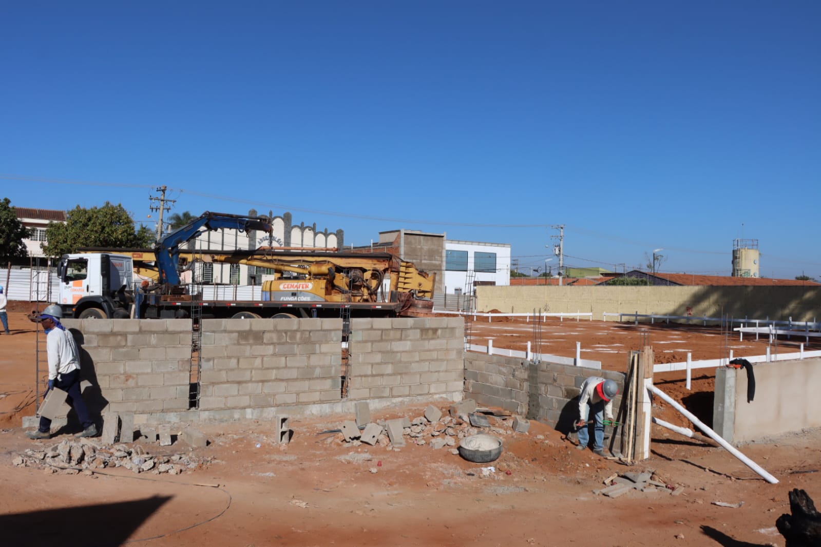 Nova UBS começa a ser construída no Santa Terezinha para ampliar atendimentos