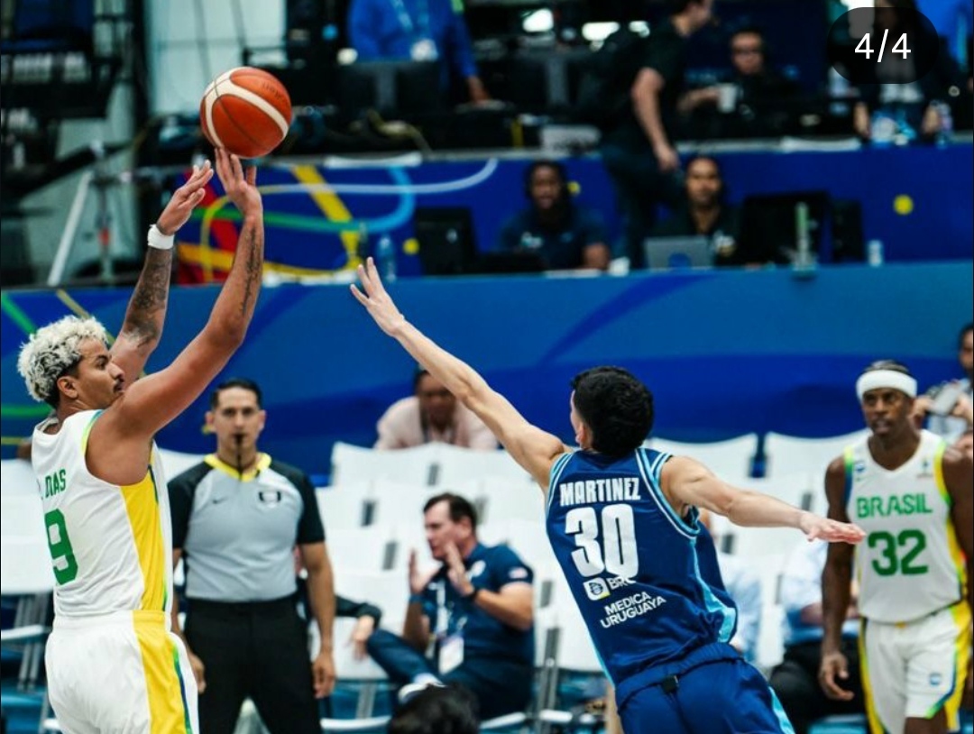 Com Georginho e Lucas Dias, Brasil enfrenta dominicanos pelas quartas da AmeriCup