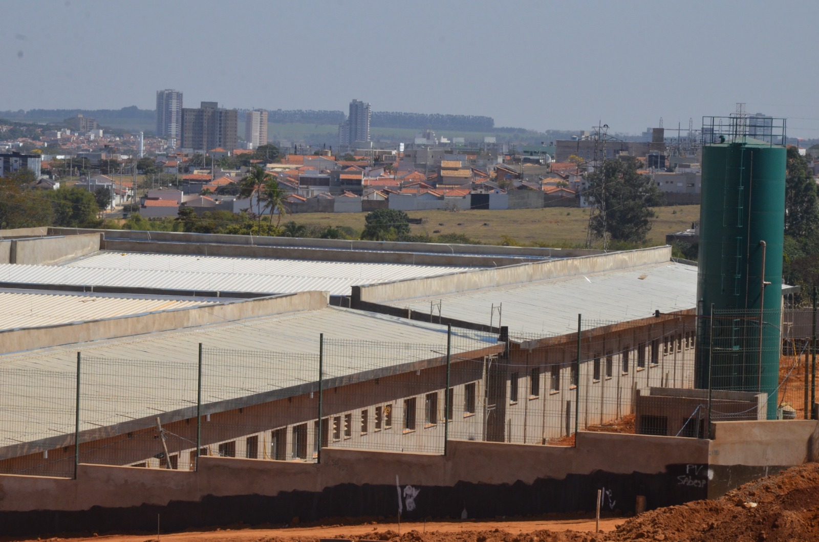 Obras do novo NGA avançam com pintura, cabeamento e pavimentação