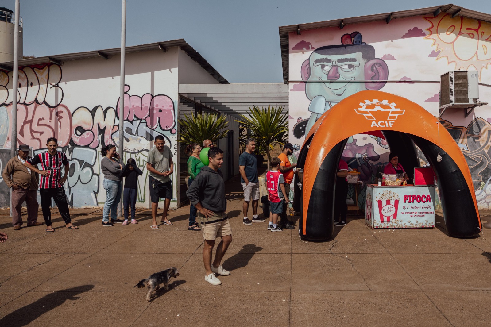 Diversão e bem-estar: Veja como foi o Dia dos Pais Acif, hoje na Praça da Juventude